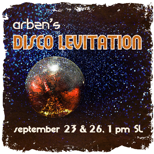 Disco Levitation event poster